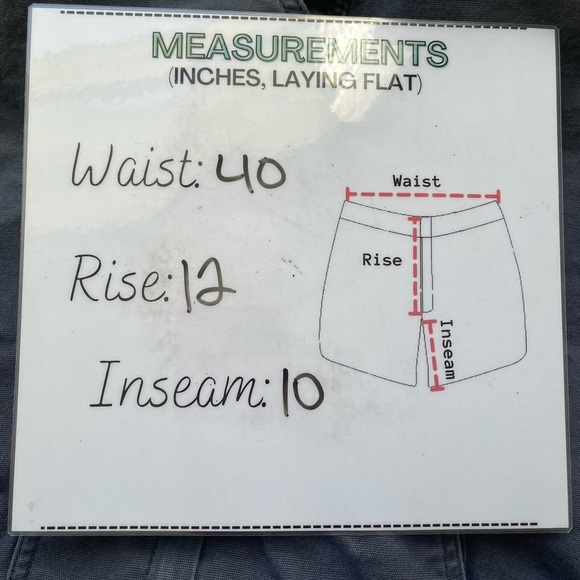 Carhartt Mens Relaxed Plus Gray Grey Utility Streetwear Work Shorts Cargo 40 - Picture 13 of 13